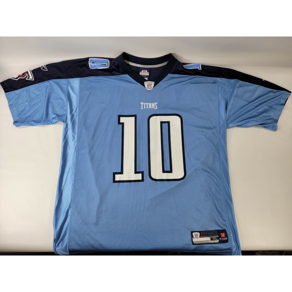 Tennessee Titans #10 Vince‎ Young Football Jersey Sz XL Reebok NFL Equipment EUC